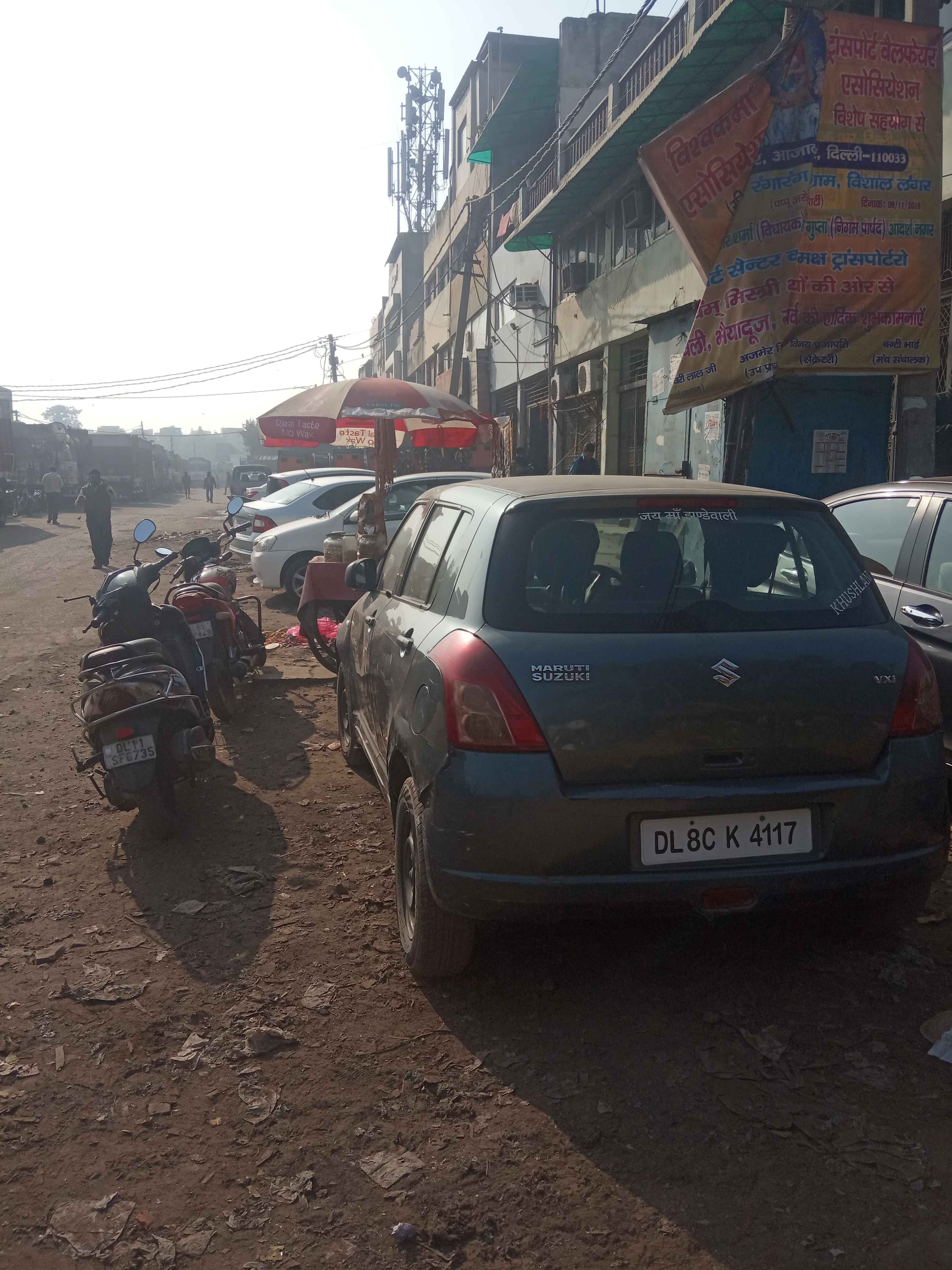 Azad pur transport center MCD parking In New Delhi