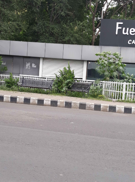fuel station parking