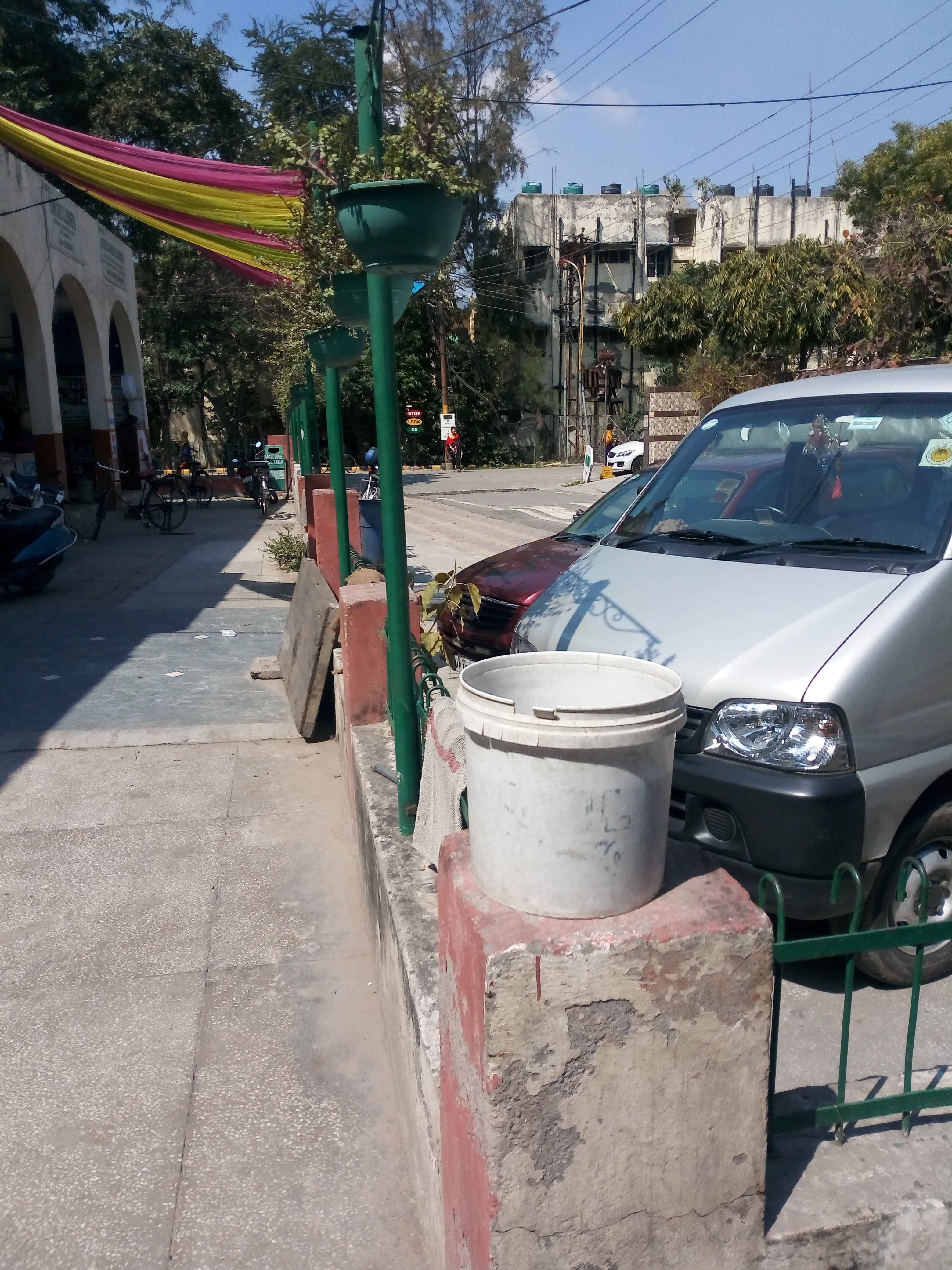 sec 15 a market guesthouse parking In Abadgarh