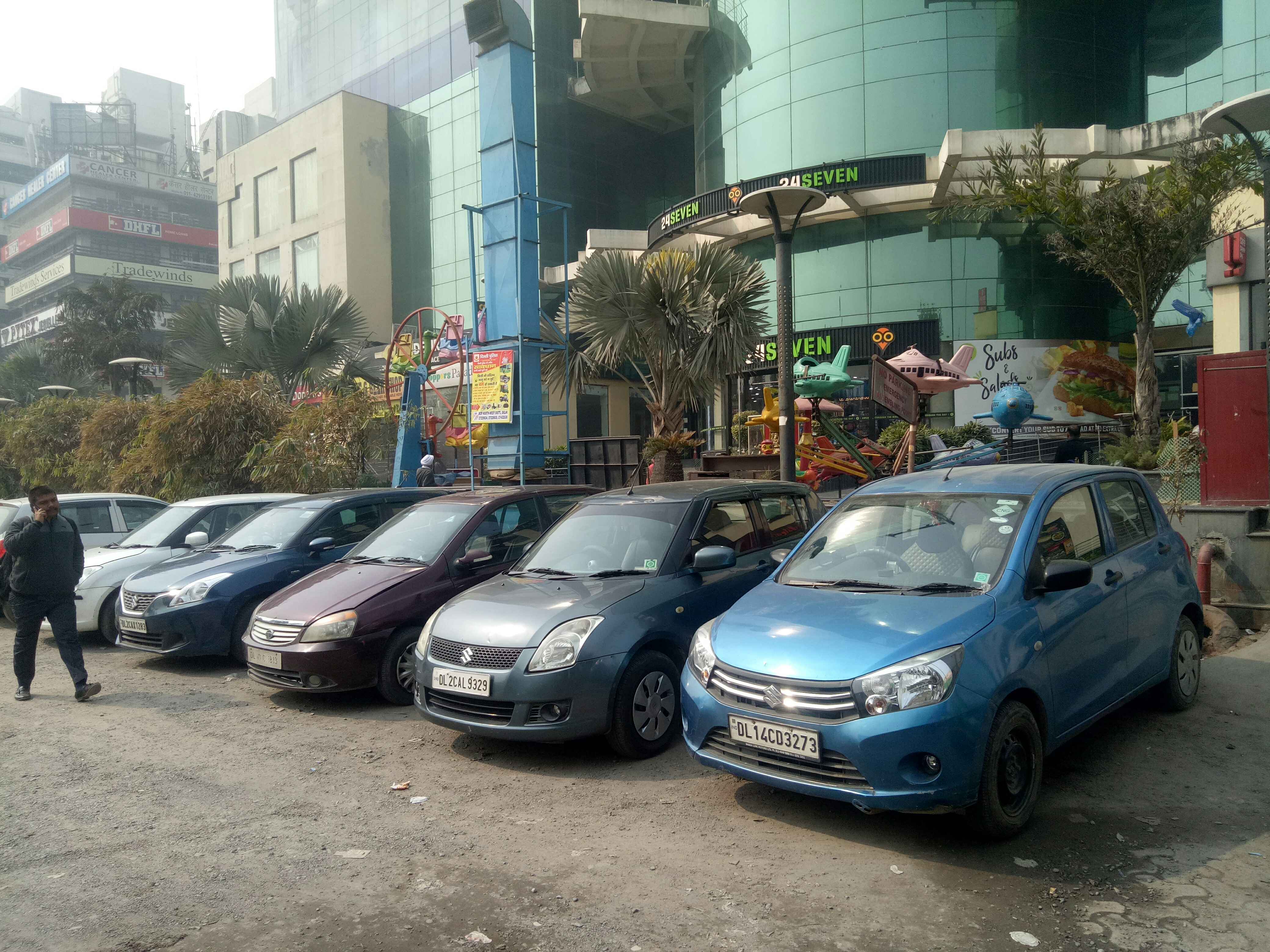 mc donalds nsp parking point 8 In Dehli