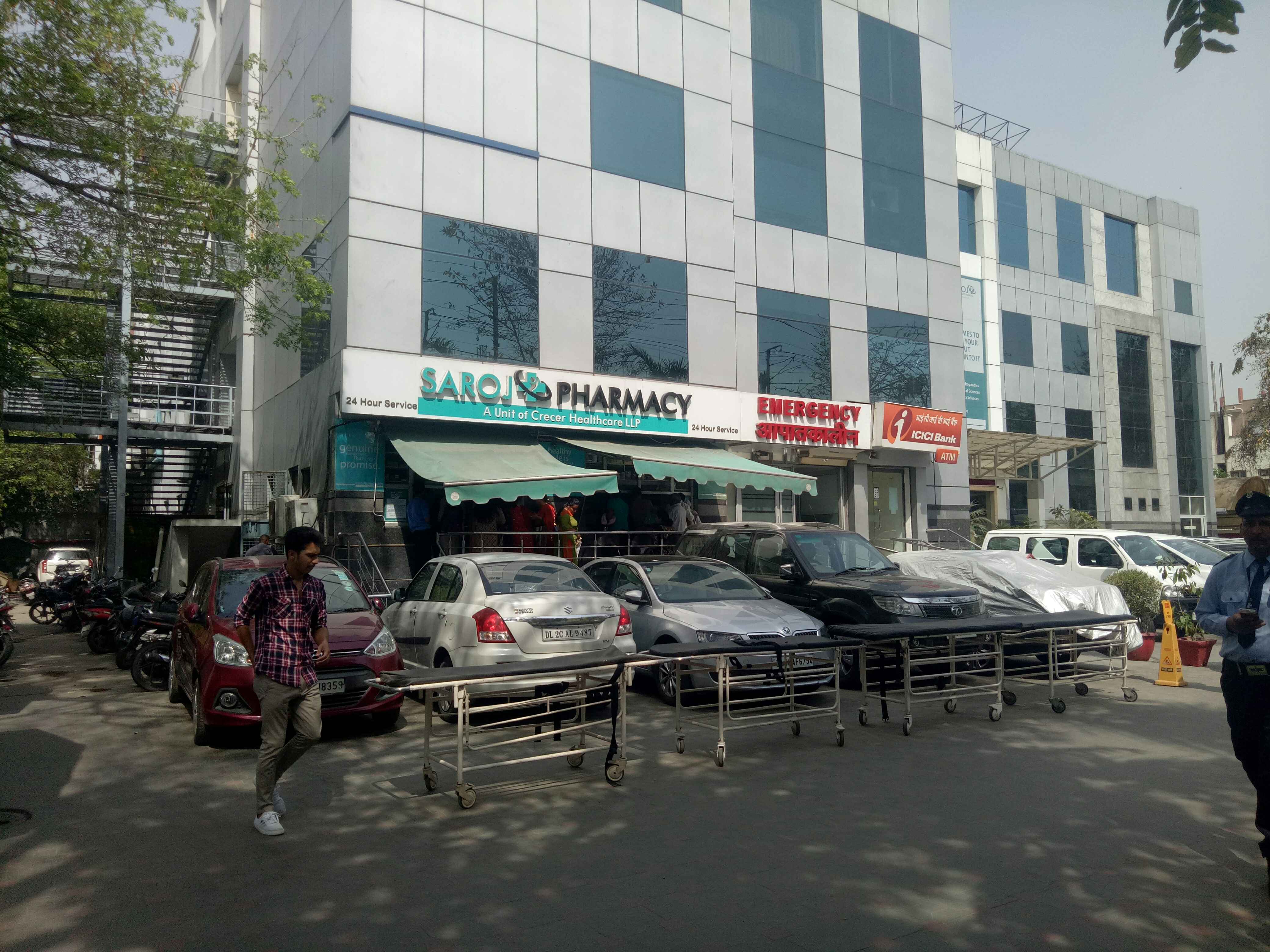 Saroj Hospital parking point 1