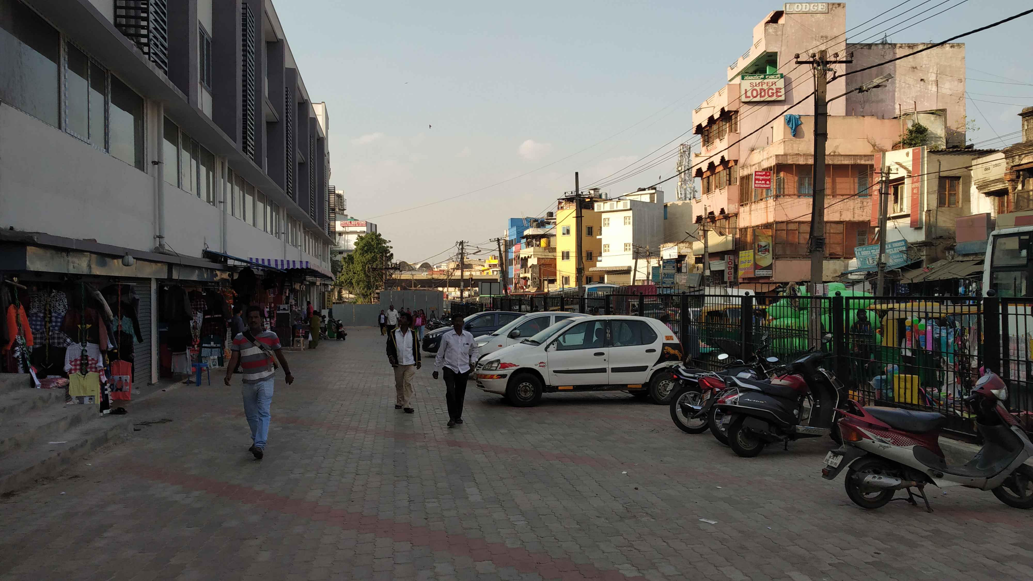 SLN Complex parking In Bangalore