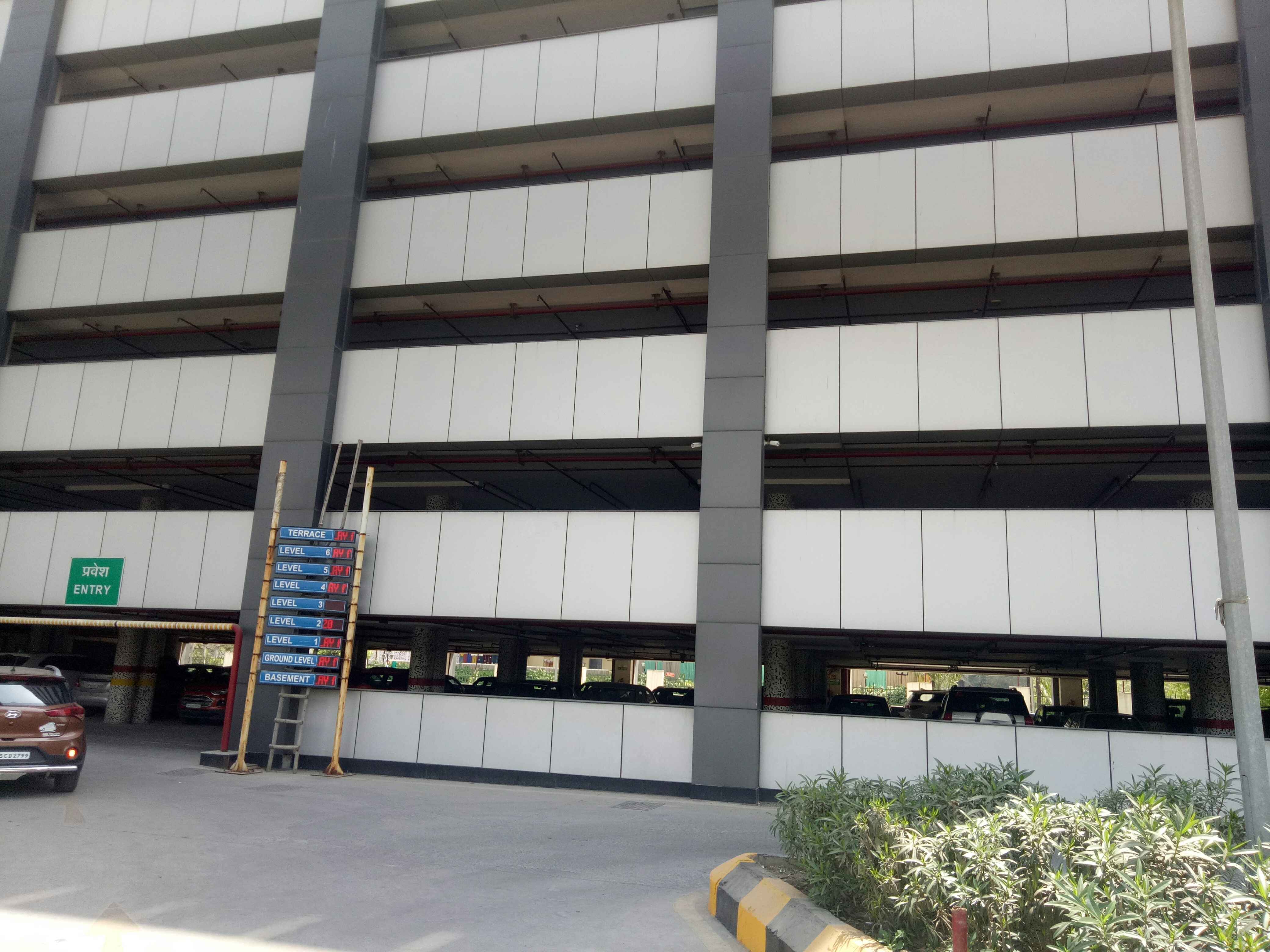 vaishali multistory car parking