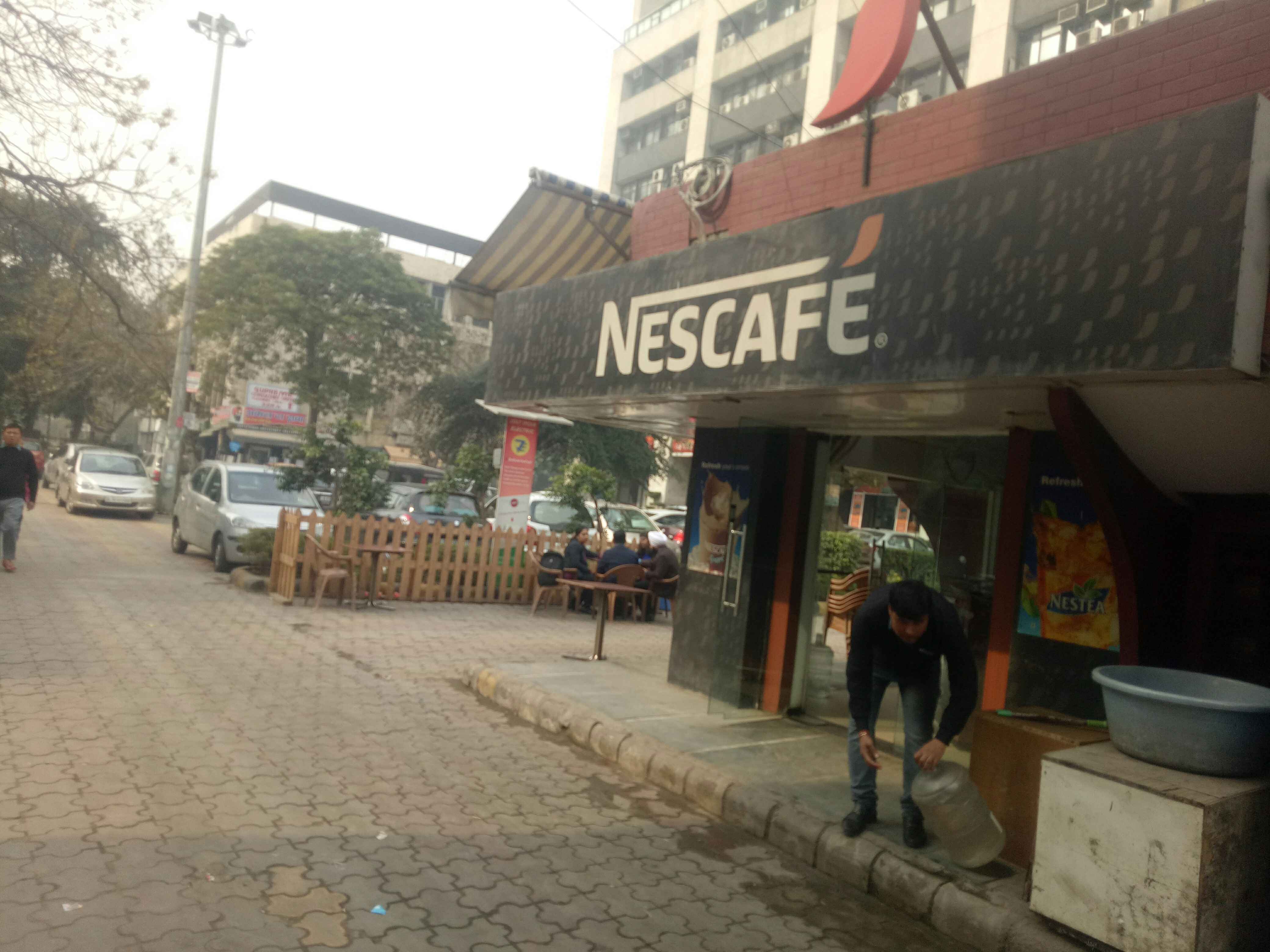 nescafe coffe parking janakpuri In Dehli