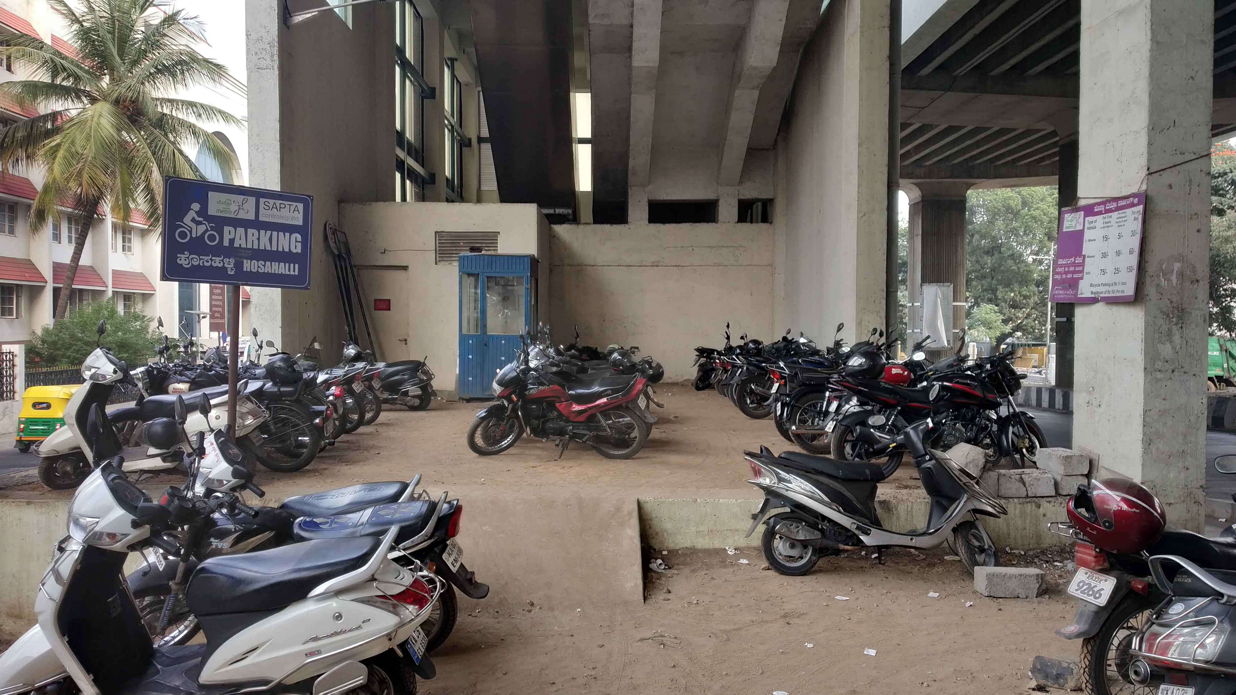 Hosahalli Metro Rear Parking