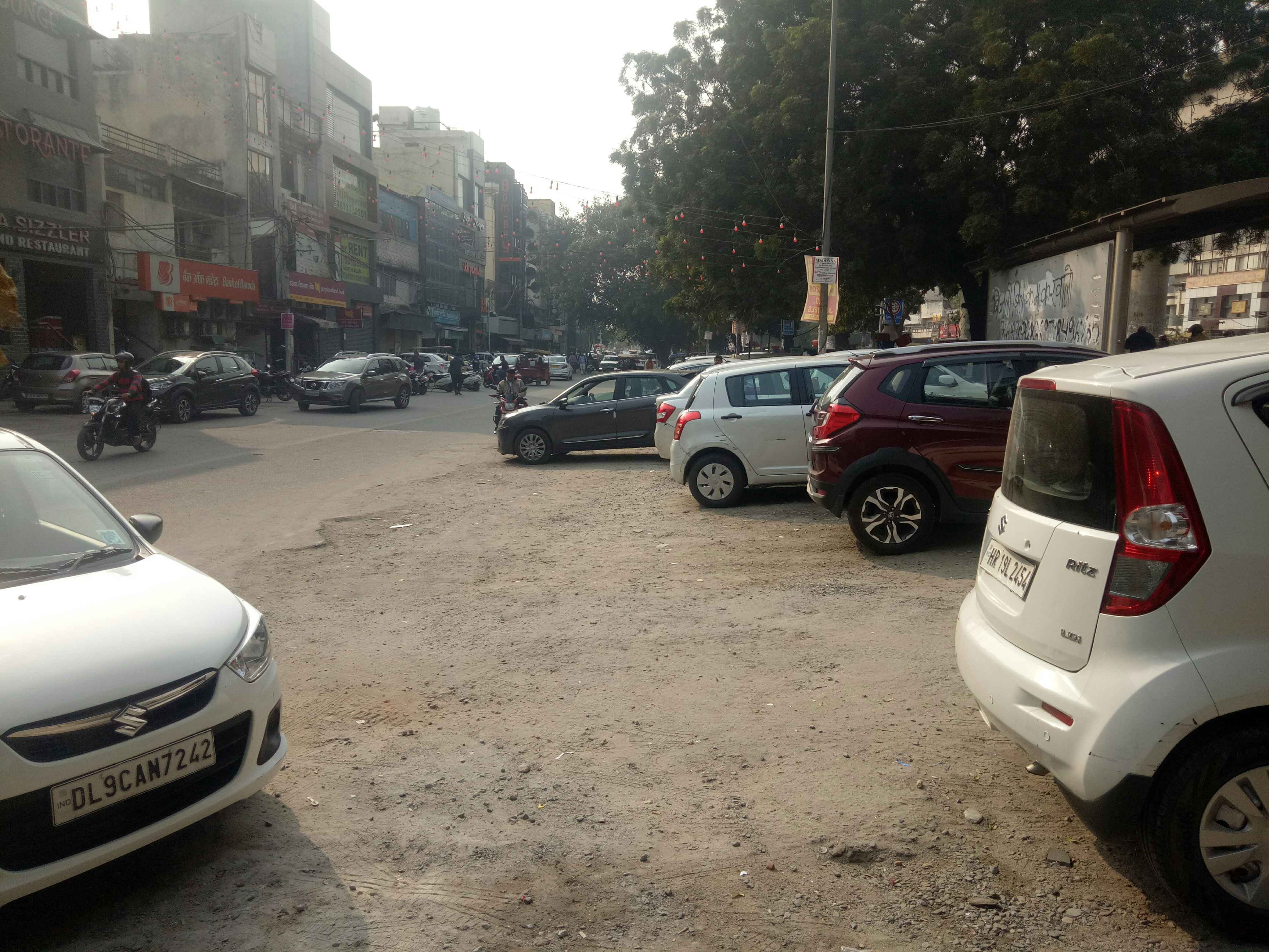 b k dutta market rajouri garden parking In New Delhi