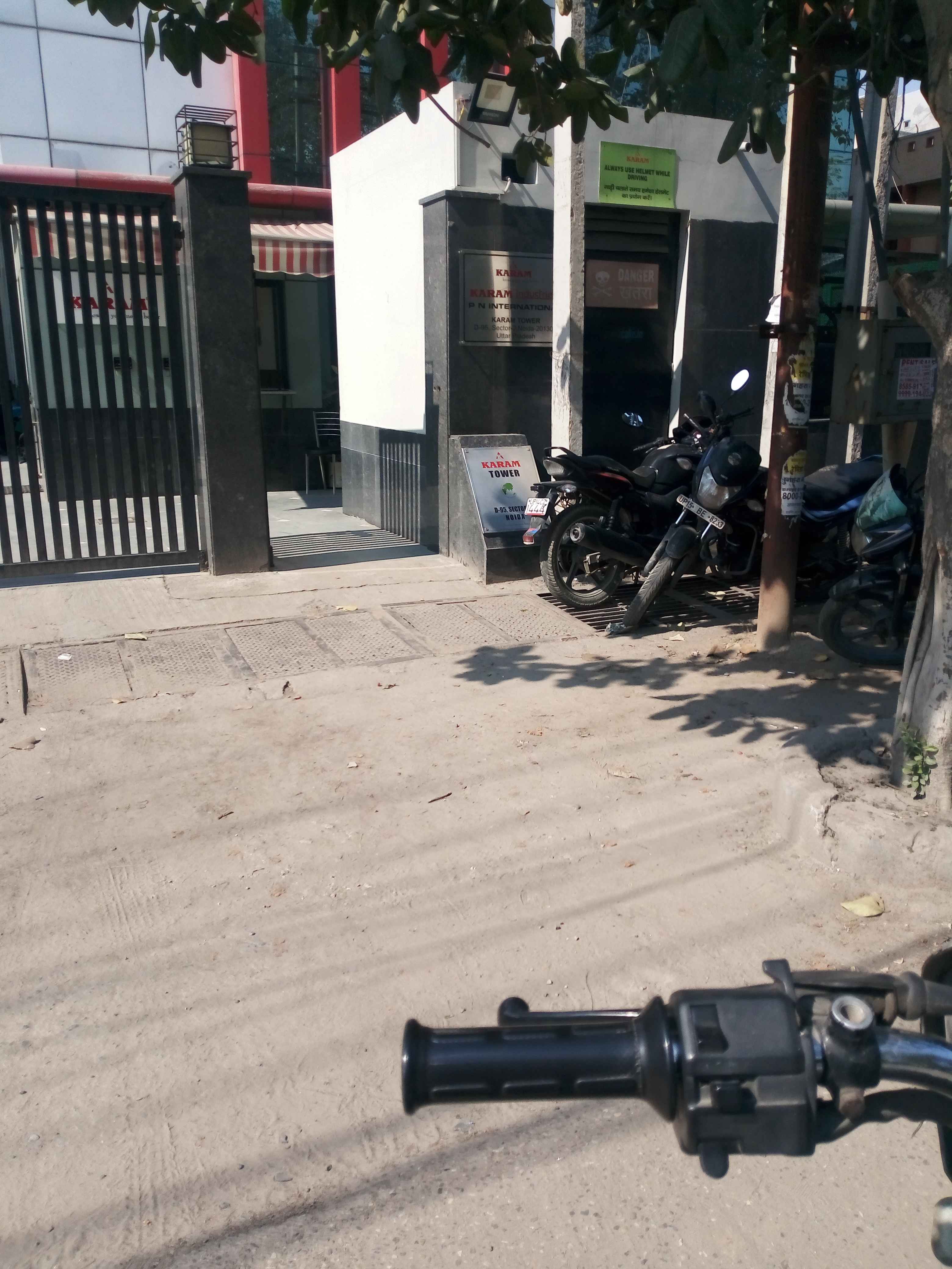 d 95 sector 2 karam industry parking